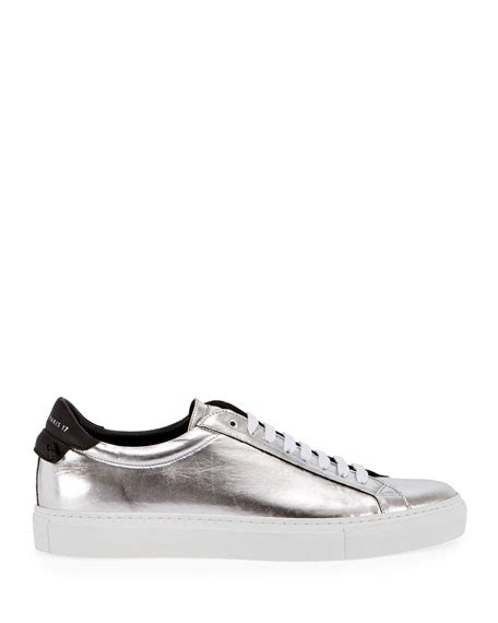 givenchy logo urban street sneaker silver|givenchy sneakers size guide.